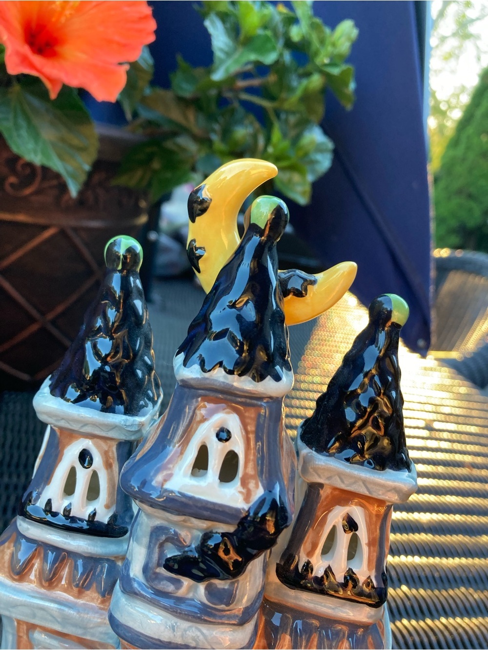 Blue Sky Hotel of Horrors candle holder - Picture 9 of 11